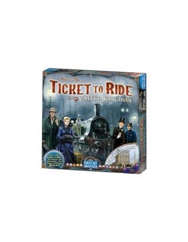 Juego de mesa ¡aventureros al tren! reino unido pegi 8