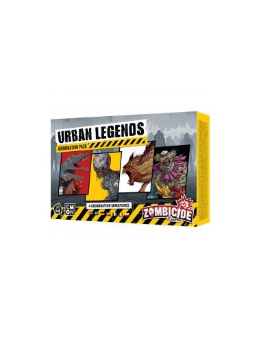 Juego de mesa zombicide 2e urban legends pegi 14