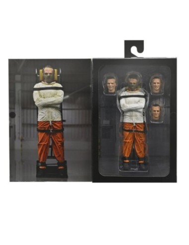 DR. HANNIBAL LECTER MASKED SCALE ACTION FIGURA 18 CM THE SILENCE OF THE LAMBS