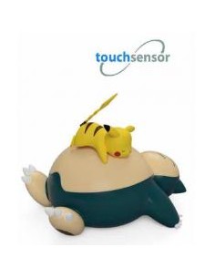 Lampara led teknofun madcow entertainment pokemon snorlax & pikachu