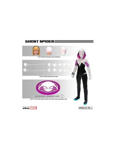 Ghost - spider fig 16 cm marvel one:12 collective