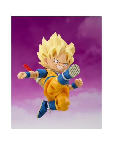 SUPER SAIYAN SON GOKU (MINI) -DAIMA- FIGURA 7,5 CM DRAGON BALL DAIMA SH FIGUARTS COLLECTORS SHOP