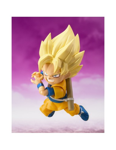 SUPER SAIYAN SON GOKU (MINI) -DAIMA- FIGURA 7,5 CM DRAGON BALL DAIMA SH FIGUARTS COLLECTORS SHOP