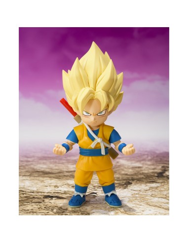 SUPER SAIYAN SON GOKU (MINI) -DAIMA- FIGURA 7,5 CM DRAGON BALL DAIMA SH FIGUARTS COLLECTORS SHOP