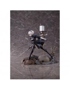 Figura aniplex 2b deluxe edition statue 20 cm nier automata ver.1.1a 1 - 7 scale