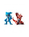 Figuras ichibansho digimon two forces that radiate light veemon & guilmon