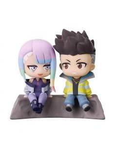 Figura good smile company cyberpunk edgerunners qset+ david & lucy to the moon 8cm