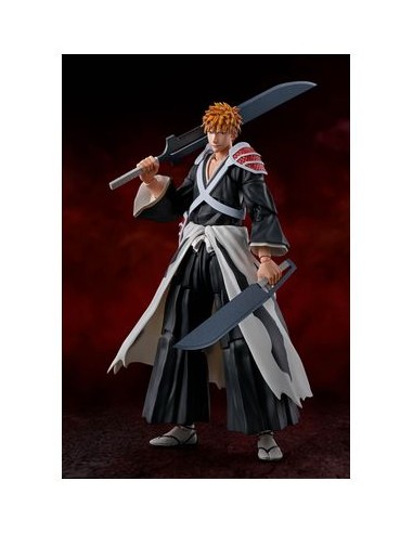 ICHIGO KUROSAKI DUAL ZANGETSU VER. FIGURA 15,5 CM BLEACH SH FIGUARTS