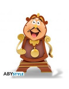 Figura hucha abystyle disney la bella y la bestia cogsworth