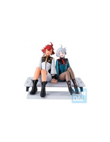 Figura ichibansho the witch from mercury gundam suletta & mercury