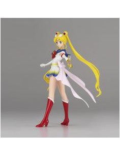 Figura banpresto glitter & glamours pretty guardian sailor moon eternal the movie super sailor moon version a