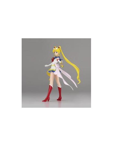 Figura banpresto glitter & glamours pretty guardian sailor moon eternal the movie super sailor moon version a