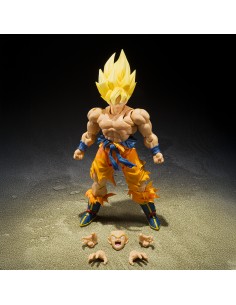 SUPER SAIYAN SON GOKU -LEGENDARY SUPER SAIYAN- FIGURA 15,4 CM DRAGON BALL Z SH FIGUARTS BEST SELECTION