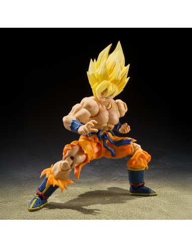 SUPER SAIYAN SON GOKU -LEGENDARY SUPER SAIYAN- FIGURA 15,4 CM DRAGON BALL Z SH FIGUARTS BEST SELECTION