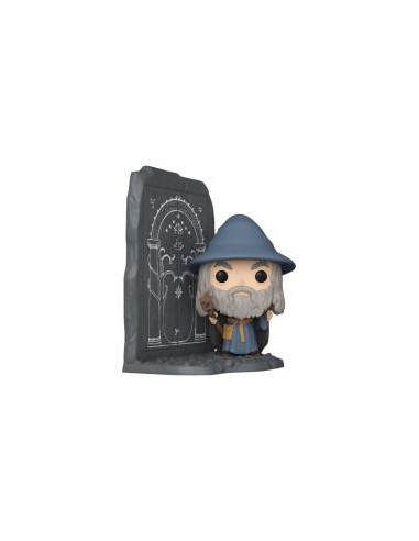 Funko pop deluxe el señor de los anillos gandalf doors of durin