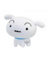 Figura banpresto crayon shinchan fluffy puffy shiro (nevado) ver.a 8cm