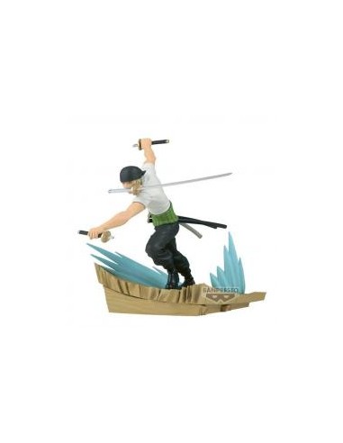 Figura banpresto one piece senkozekkei roronoa zoro 11cm