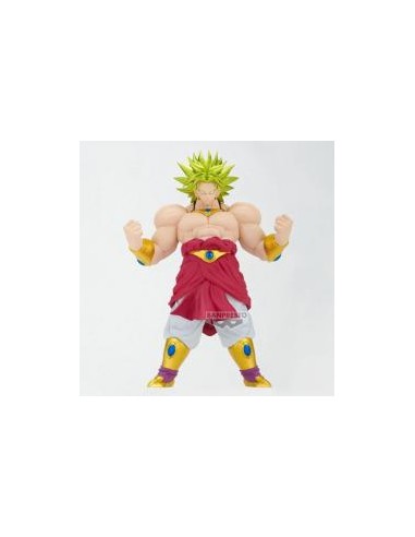 Figura banpresto dragon ball z blood of saiyans super saiyan broly 20cm