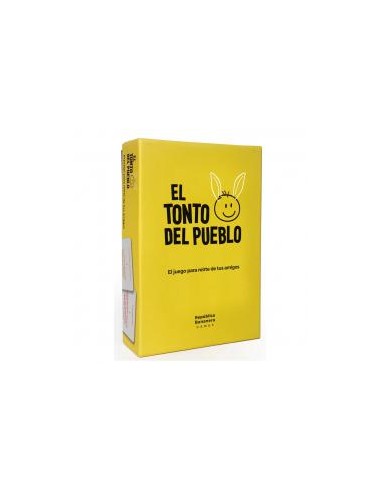 Juego de mesa el tonto del pueblo pegi 18