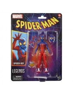 Figura hasbro marvel legends series spider - man spider - boy