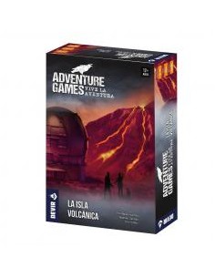 Juego de mesa adventure games: la isla volcánica