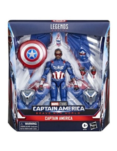 CAPTAIN AMERICA FIG. 15 CM CAPTAIN AMERICA: BRAVE NEW WORD MARVEL LEGENDS SERIES