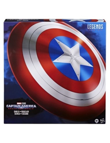 CAPTAIN AMERICA ESCUDO REPLICA 60 CM ESCALA 1:1 CAPTAIN AMERICA: BRAVE NEW WORLD MARVEL LE