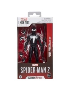 PETER PARKER BLACK SUIT VERSION FIGURA 15 CM SPIDER-MAN 2 MARVEL LEGENDS SERIES