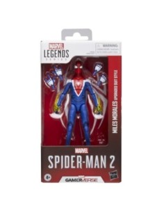 MILES MORALES UPGRADED SUIT STYLE VERSION FIGURA 15 CM SPIDER-MAN 2 MARVEL LEGENDS SERIES