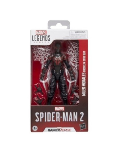 MILES MORALES BROOKLYN 2099 SUIT VERSION FIGURA 15 CM SPIDER-MAN 2 MARVEL LEGENDS SERIES