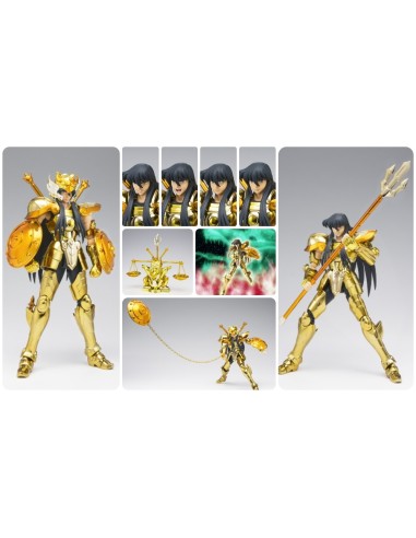 SHIRYU ARMADURA ORO LIBRA FIGURA 17 CM SAINT SEIYA MYTH CLOTH EX TAMASHII WEB EXCLUSIVE